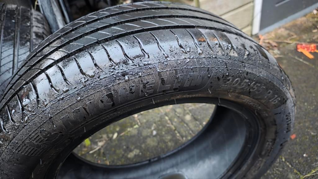 4x zomerbanden 205/55 R16, Auto-onderdelen, Banden en Velgen, Ophalen, Gebruikt, 16 inch, 205 mm