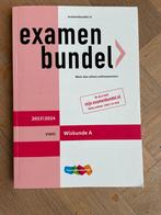 Examenbundel VWO Wiskunde A 2023/2024, Boeken, Schoolboeken, Ophalen of Verzenden, Zo goed als nieuw, VWO, Wiskunde A