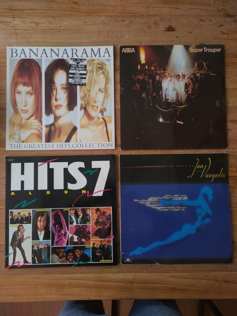 Vinyl lp's 4 stuks, Ophalen of Verzenden, Gebruikt, 12 inch