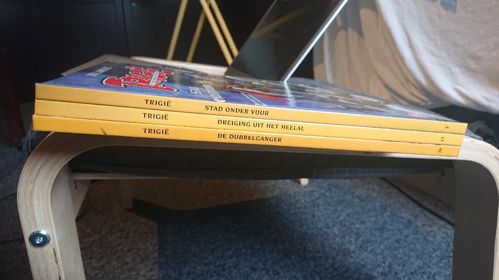 Trigie Hardcover HC gesigneerd eerste druk deek 3, 11 en 16, Ophalen of Verzenden, Zo goed als nieuw, Don Lawrence, Meerdere stripboeken