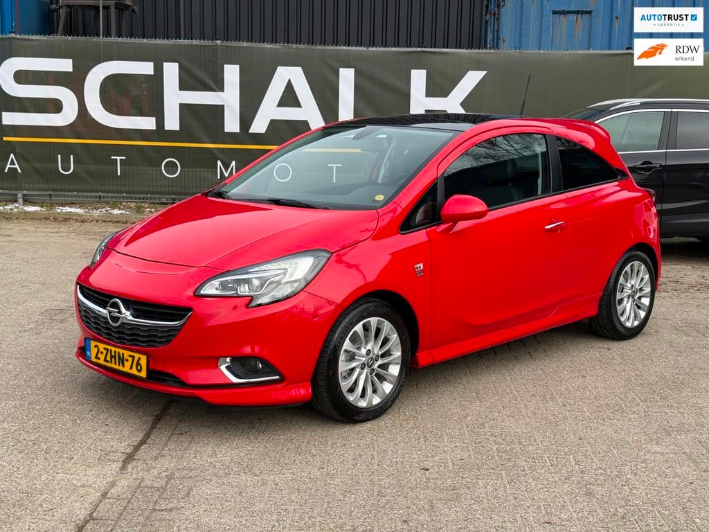 Opel Corsa 1.0 Turbo Cosmo|NAP|Pano|Cam|Airco|StoelV|FullOpt, Voorwielaandrijving, Bi-Xenon koplampen, 1063 kg, Gebruikt