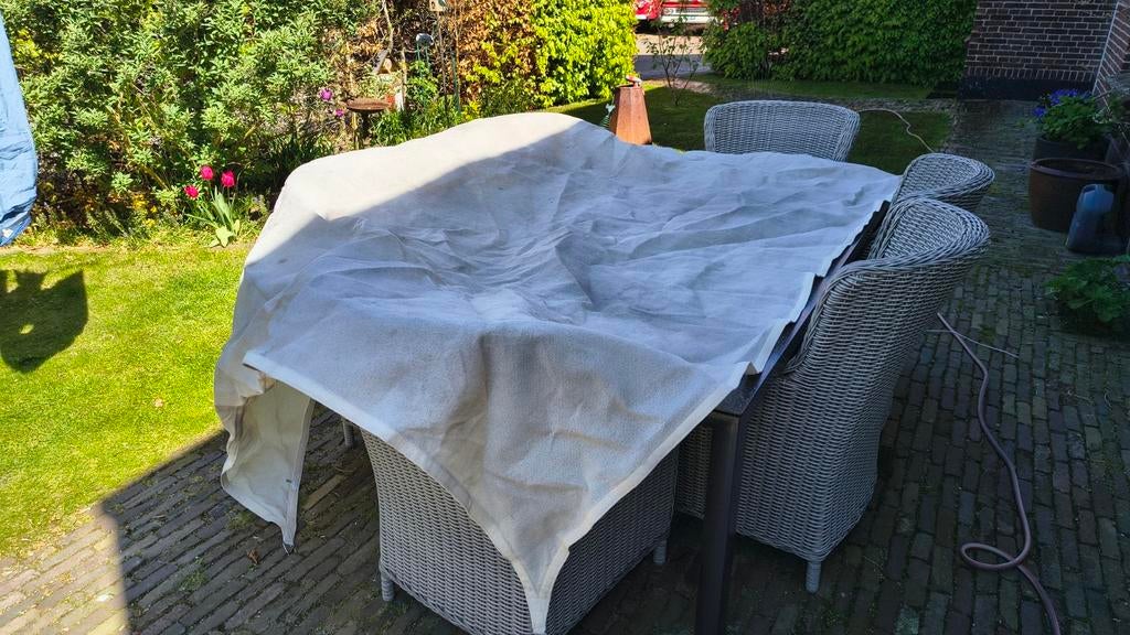 Gebruikt schaduwdoek 250x300 cm, Ophalen of Verzenden