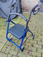 Blauw/zwarte Dunmed rollator, Ophalen, Gebruikt