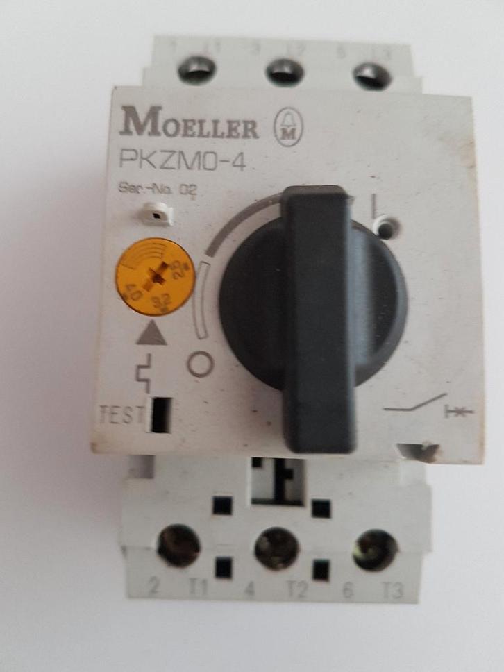 Motor beveiligingsschakelaar Moeller PKZM0-4, Hobby en Vrije tijd, Elektronica-componenten, Gebruikt, Ophalen of Verzenden