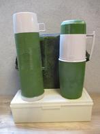 Vintage picknick set van thermos, Ophalen of Verzenden, Gebruikt