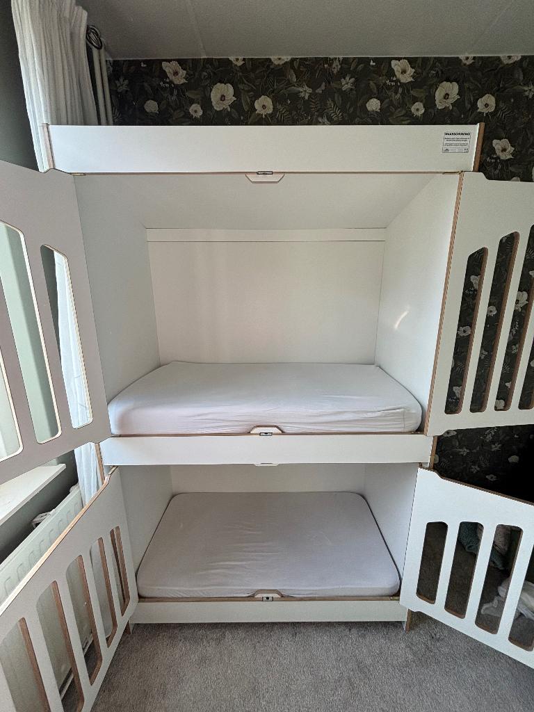 Castilo duo slaper incl matrassen, Kinderen en Baby's, Babywiegjes en Ledikanten, Ophalen, Gebruikt, Overige typen