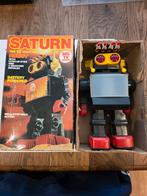 Vintage Saturn Robot met doos - 13" Giant Walking Robot, Ophalen of Verzenden