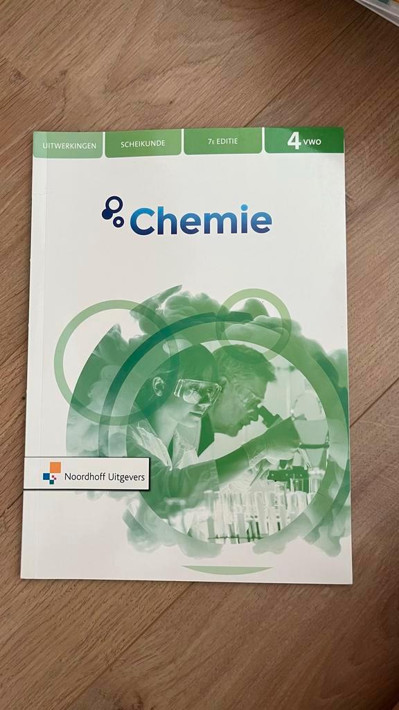 Chemie methode 4vwo antwoorden - niet geschreven, Boeken, Schoolboeken, Zo goed als nieuw, Scheikunde, VWO, Ophalen of Verzenden
