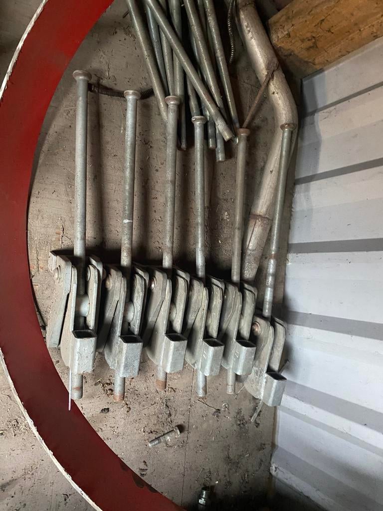 GS / Clamp on dubbellucht montering, Ophalen