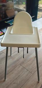Ikea kinderstoel wit, gebruikt - Gratis af te halen, Ophalen, Gebruikt, Overige typen, Gordel(s)