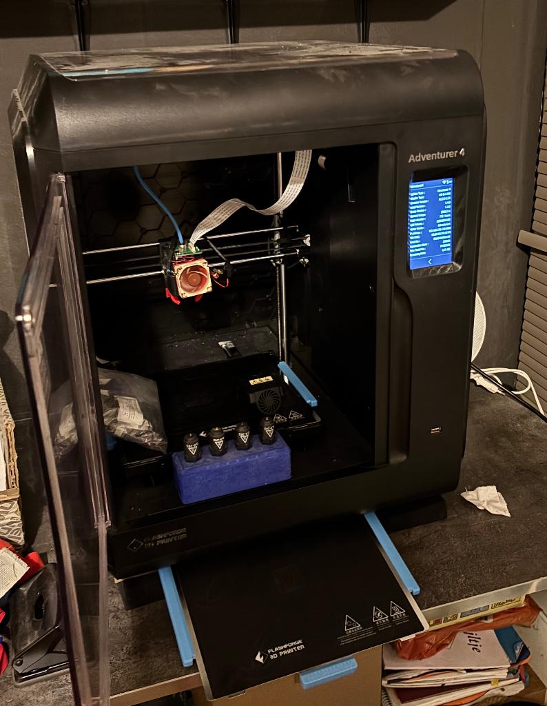 Flashforge adventurer 4 3d printer, Computers en Software, 3D Printers, Ophalen, Gebruikt, Ingebouwde Wi-Fi, FlashForge