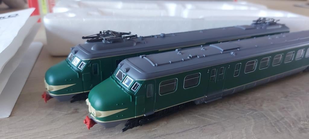 Piko NS mat 54 hondekop II 329 Märklin/dig artnr 57320.2 ovp, Wisselstroom, Locomotief, Ophalen of Verzenden, Märklin