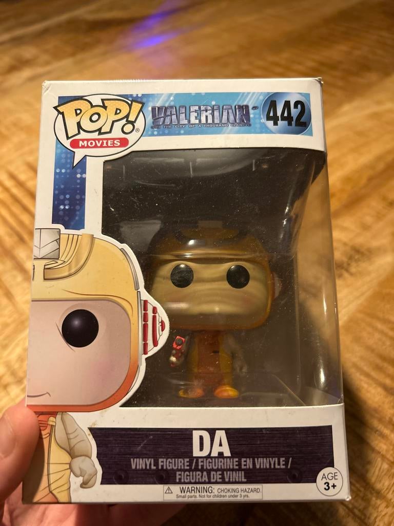Funko Pop! Valerian #442 Da Vinyl Figuur, Ophalen of Verzenden, Nieuw, Jongen of Meisje