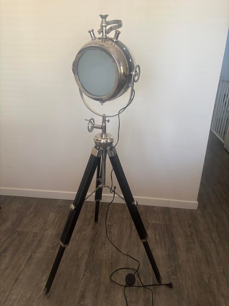 Vloerlamp, Huis en Inrichting, Lampen | Vloerlampen, Ophalen, Zo goed als nieuw, 150 tot 200 cm