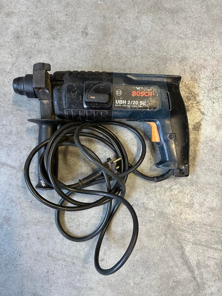 Bosch Boorhamer UBH 2/20 SE - Krachtige Boor- en Breekhamer, Gebruikt, Boor- en/of Breekhamer, Ophalen of Verzenden, Klopboormechanisme