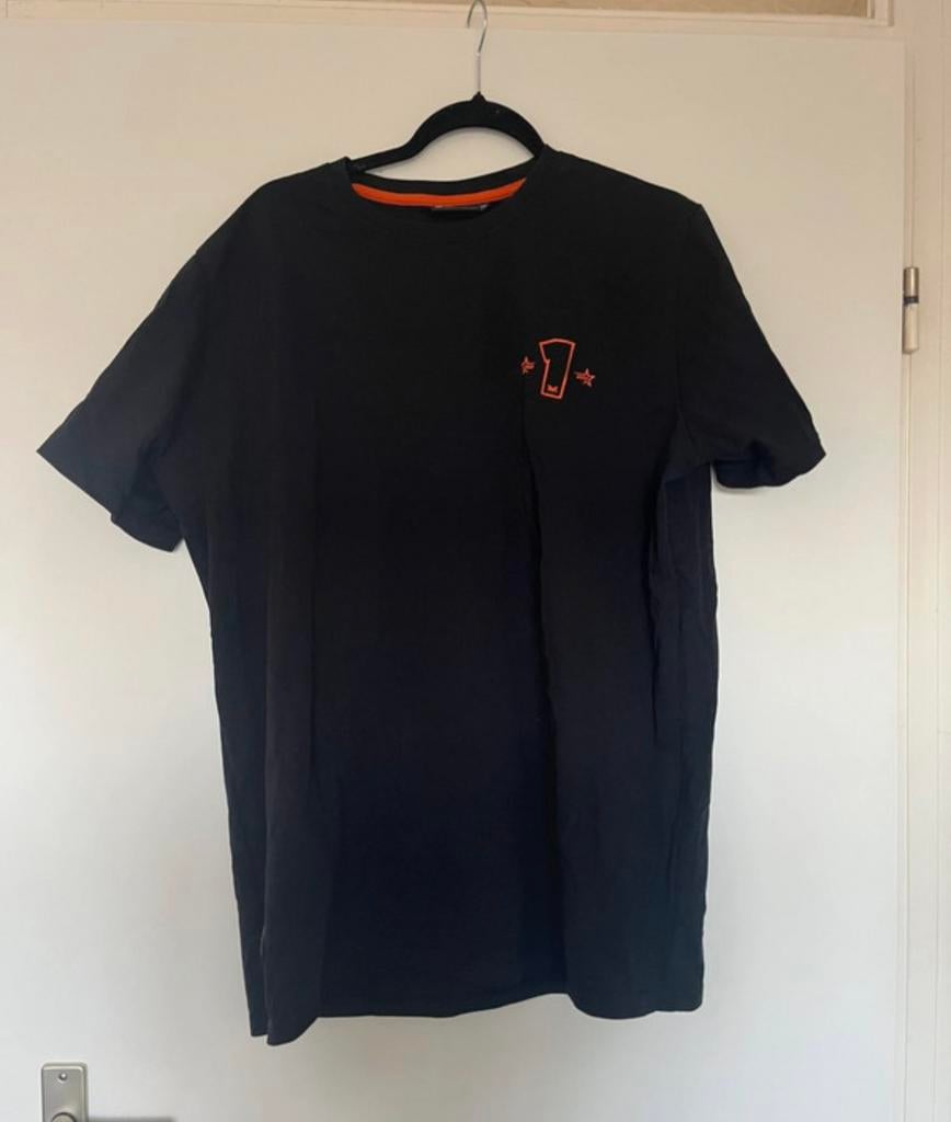 Max Verstappen t-shirt XXL, Ophalen of Verzenden, Zo goed als nieuw, Overige maten, Zwart