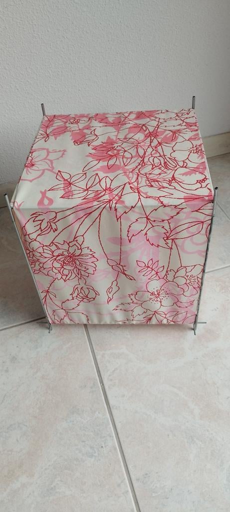 Zeldzame Lotek schemerlamp van Benno Premsela - Roze, Ophalen, Gebruikt, Stof, Minder dan 100 cm