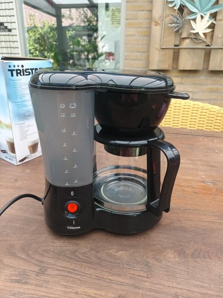 Tristar Koffiezetapparaat - Zo goed als nieuw, 10 kopjes of meer, Koffiemachine, Gemalen koffie, Ophalen of Verzenden