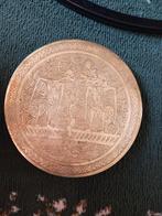 messing wandbord, Antiek en Kunst, Antiek | Wandborden en Tegels, Ophalen of Verzenden