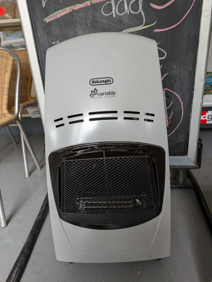 DeLonghi Gaskachel - Variable Blue Flame, Huis en Inrichting, Kachels, Gebruikt, Vrijstaand, Gaskachel, Gas, Ophalen