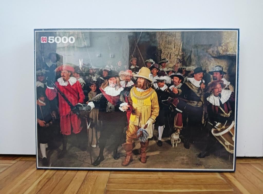 Nieuwe Jumbo Nachtwacht Puzzel 5000 Stukjes - Zeldzaam, Hobby en Vrije tijd, Denksport en Puzzels, Ophalen, Nieuw