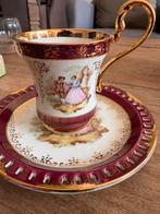 Ohashi China 1932 kop en schotel, handgeschilderd, Ophalen of Verzenden