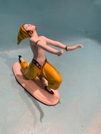 Art Nouveau Beeld orientaalse Flapper Danseres Porselein, Ophalen of Verzenden