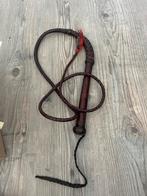 Leren zweep, Ophalen of Verzenden, Gebruikt, Accessoires