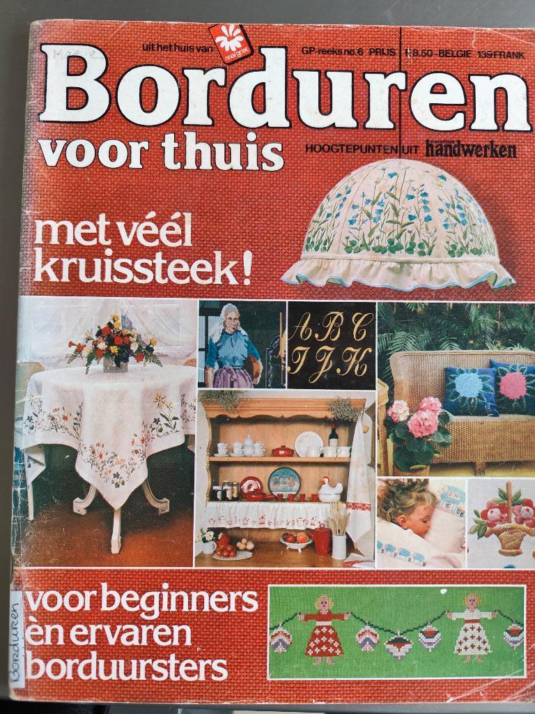 BORDUREN VOOR THUIS - MARGRIET, Hobby en Vrije tijd, Ophalen of Verzenden, Gebruikt, Patroon