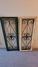 Metalen raamframes met houten omlijsting - Opknappers, Ophalen, Gevelraam of Ruit, Gebruikt, Minder dan 80 cm