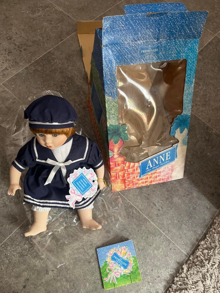 Promenade Collection Anne Porseleinen Pop Matrozenpak, Ophalen of Verzenden, Zo goed als nieuw