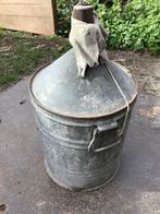 zinken vat, Ophalen