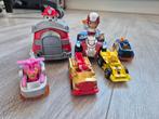 Set van diverse Paw Patrol auto's met twee figuren, Ophalen of Verzenden, Gebruikt