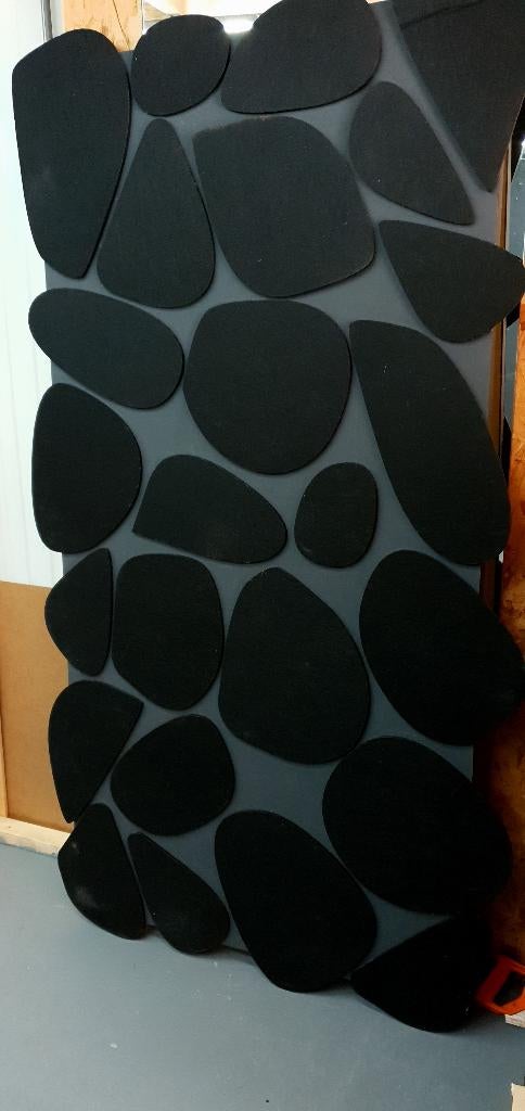 Akoestisch paneel, 110 cm, Gebruikt, Zwart, 200 cm