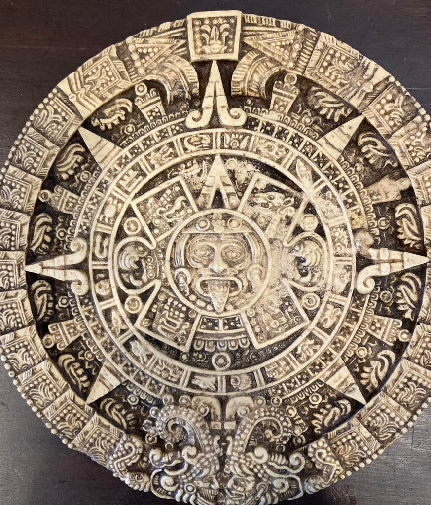 Maya kalender, Ophalen of Verzenden, Wanddecoratie, 20 - 50 cm, Klassiek