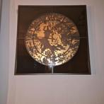 Klok 70x70, Ophalen of Verzenden, Zo goed als nieuw, Wandklok