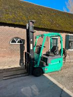 Heftruck mitsubishi fb16 4m duplex 1600kg 3e functie netjes✅, 1000 tot 2000 kg, Ophalen of Verzenden, Elektrisch, Heftruck