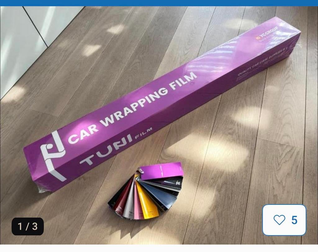 Wrap Folie Agate Grey, Ophalen of Verzenden, Zo goed als nieuw