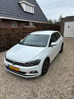 Volkswagen Polo 1.0 TSI 95PK 5D Comfortline 7-DSG 2018 Wit, Stof, Zwart, 95 pk, Origineel Nederlands