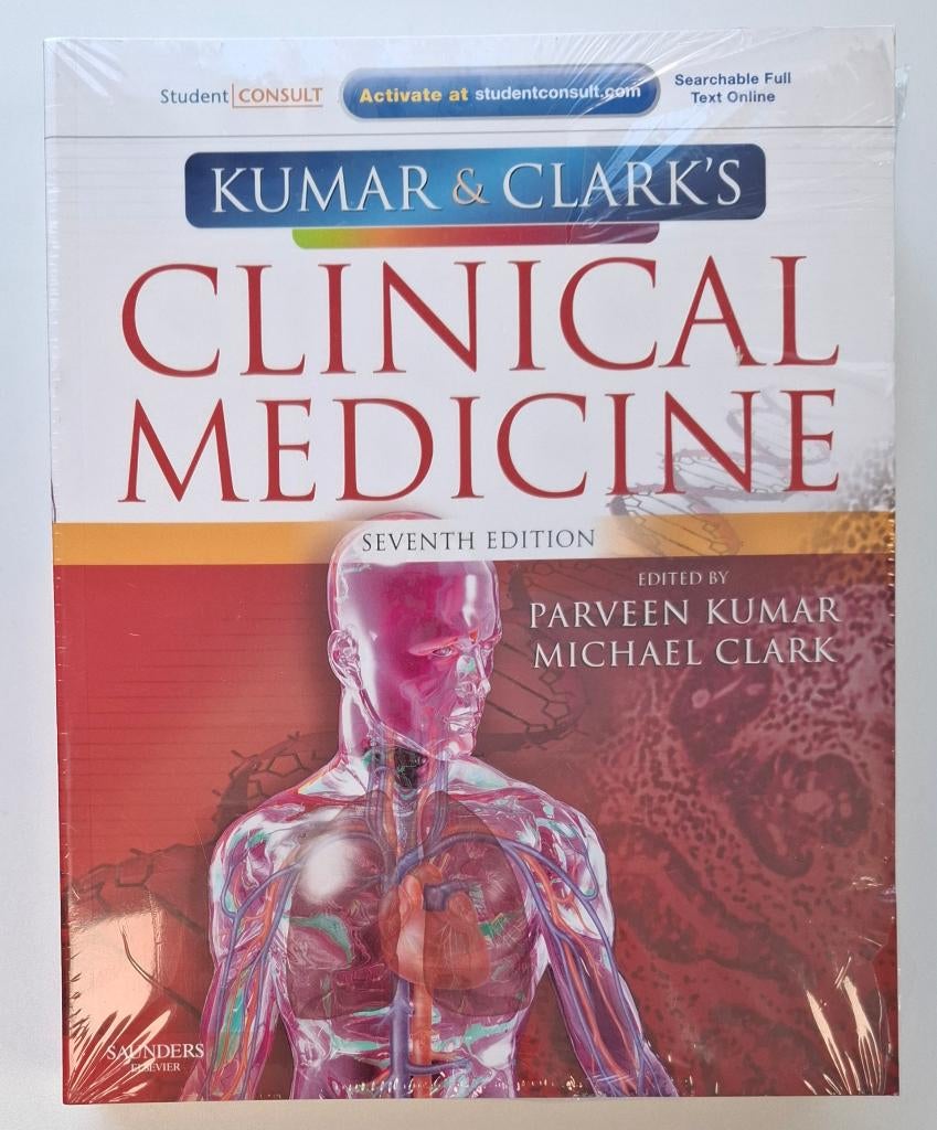 Kumar and Clark's clinical medicine seventh edition in seal, Ophalen of Verzenden, Nieuw, Overige niveaus