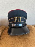 Vintage retro PTT pet! Origineel en in goede staat!, Ophalen of Verzenden, Gedragen, 57 cm (M, 7⅛ inch) of minder, Pet