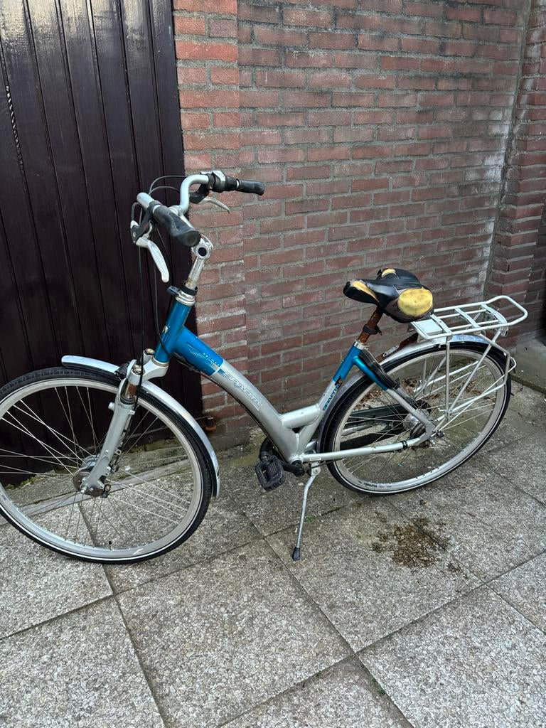 Sparta Damesfiets - Gebruikt, met versnellingen, Fietsen en Brommers, Fietsen | Dames | Damesfietsen, Ophalen, Sparta, Velgrem
