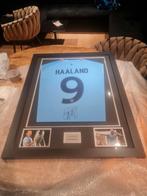 Haaland gesigneerd en ingelijst voetbalshirt met coa, Verzenden, Zo goed als nieuw, Buitenlandse clubs, Shirt