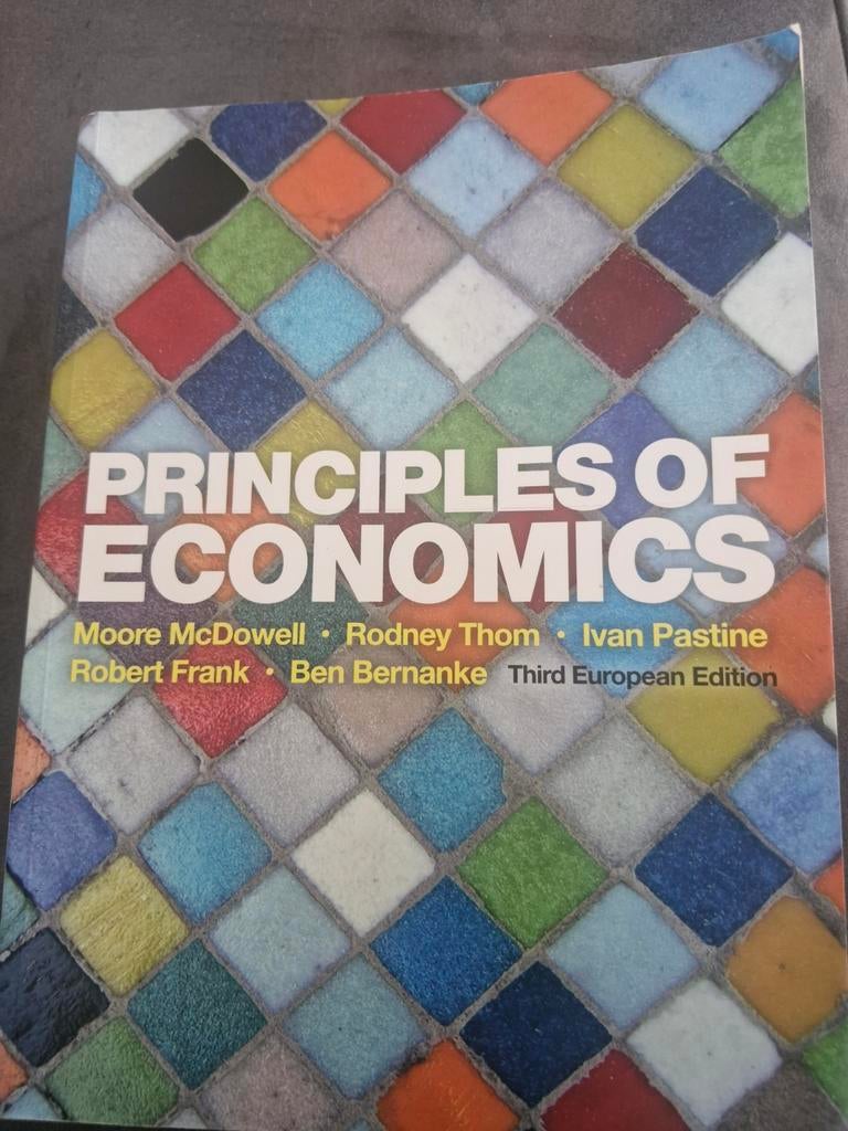 Principles of Economics - Third European Edition, Boeken, Economie, Management en Marketing, Zo goed als nieuw, Ophalen of Verzenden