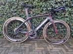 Tijdrit/triathlon fiets maat s merk STEVENS met powermeter, 28 inch, Gebruikt, Carbon, 49 tot 53 cm