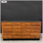 Vintage toonbank Vitrine Winkelkast Vitrinekast Kast, Ophalen, Gebruikt, 5 laden of meer, Glas