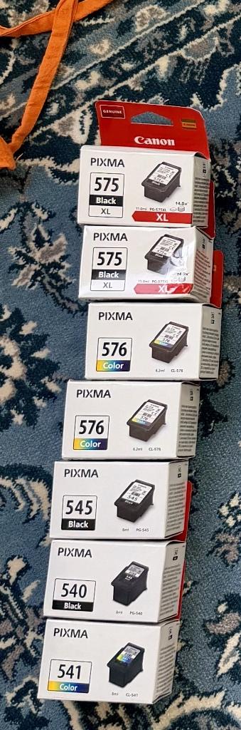 Canon Inktcartridges PIXMA – Nieuw en Ongeopend, Computers en Software, Printerbenodigdheden, Nieuw, Cartridge, Ophalen