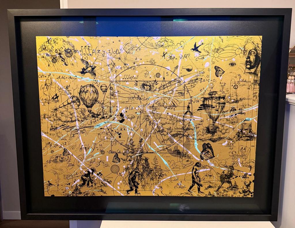 Joseph Klibansky Beyond the Cloud schilderij, Antiek en Kunst, Kunst | Schilderijen | Modern, Ophalen