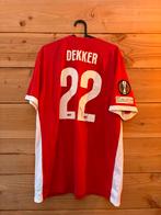 Matchworn shirt AZ Alkmaar Dekker 22, Ophalen of Verzenden, Gebruikt, Shirt