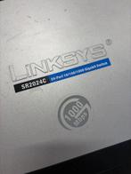 Linksys SR2024C 24-poorts Gigabit Switch, Computers en Software, Netwerk switches, Ophalen of Verzenden, Gebruikt